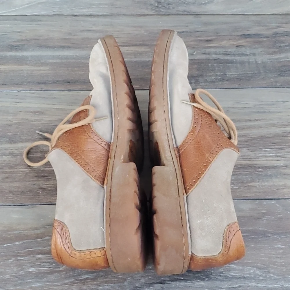 Born Mens Oxford dresses Loafer booties leather shoes sz 11